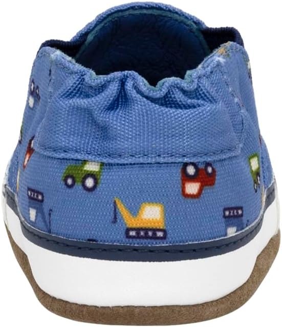 Robeez Baby Boys and Unisex Soft Soles Slip-Resistant Crib Shoes Slippers Moccasins for Infant and Toddler, 0-24 Months