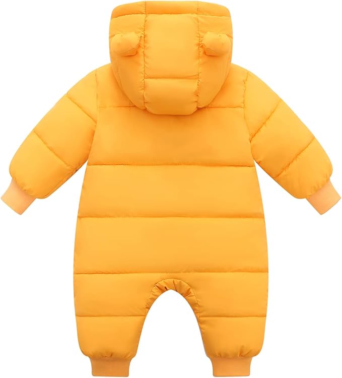 Cute Baby Boys Snowsuit New Born baby girls Winter Coat Toddler Clothes