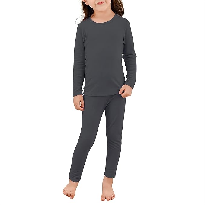 Thermal Underwear for Kids Toddler Winter Base Layer Long Johns Sets for Girls Boys