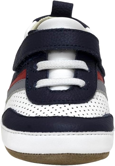 Robeez Baby Boys and Unisex First Kicks Slip Resistant Shoes & Sneakers for Infant and Toddler