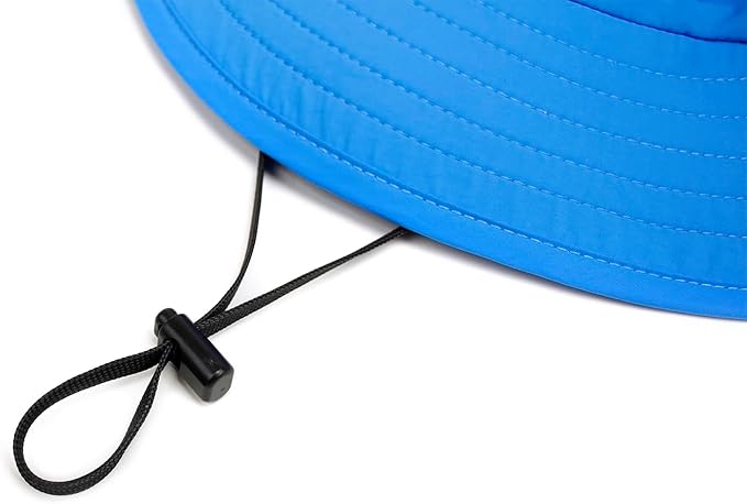 Baby Sun Hat UPF 50+ Toddler Wide Brim Beach Hats for Boys Girls 0-6 Years