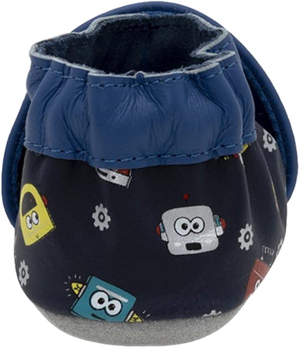 Robeez Baby Boys and Unisex Soft Soles Slip-Resistant Crib Shoes Slippers Moccasins for Infant and Toddler, 0-24 Months