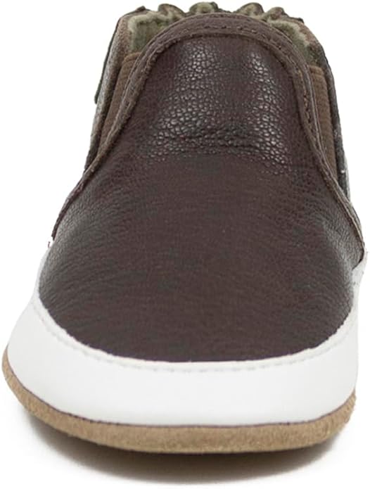 Robeez Baby Boys and Unisex Soft Soles Slip-Resistant Crib Shoes Slippers Moccasins for Infant and Toddler, 0-24 Months
