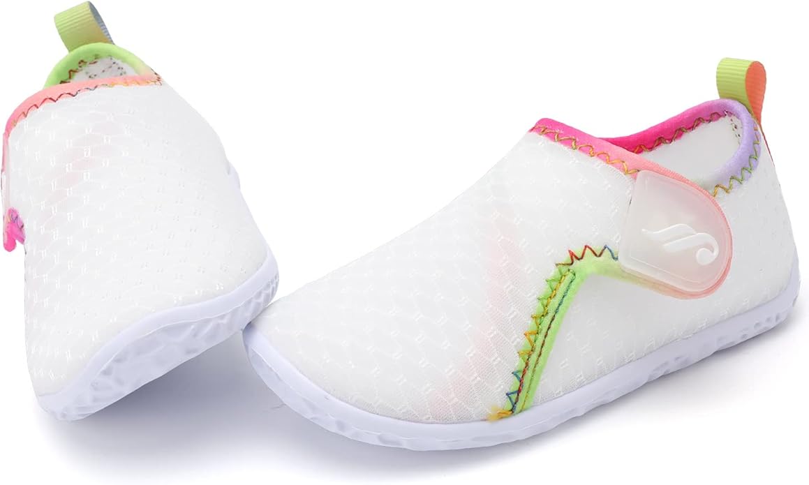 JIASUQI Baby Boys Girls Barefoot Swim Pool Water Shoes Beach Walking Sandals Athletic Sneakers