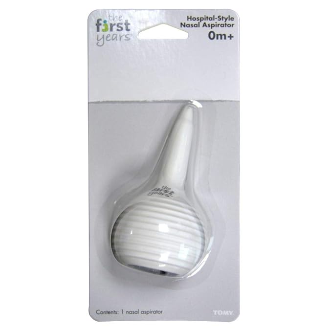 Tomy The First Years American Cross Nasal Aspirator, Red