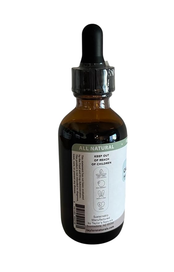 Balm Baby Natural & Organic Baby Teething & Calming Tincture - Calms, Soothes Gums and Discomfort – Vegan - Glass Bottle with Glass Dropper (2-PK)