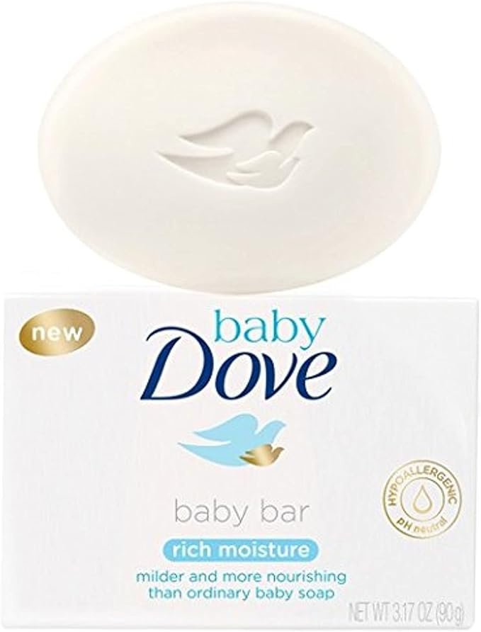 Dove Baby Bar Rich Moisture, 3.17 Ounce