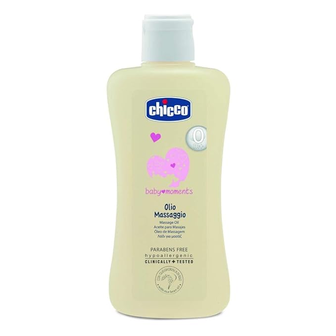 Chicco Baby Moments Massage Oil 200 ml 0M+