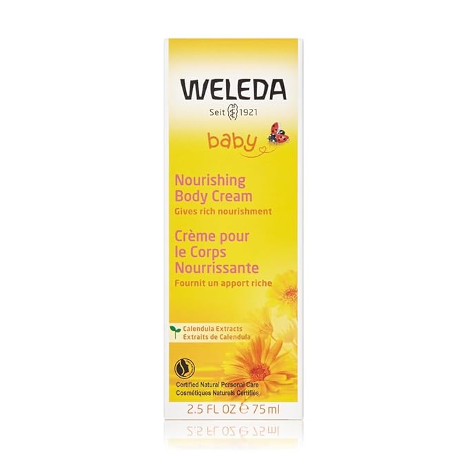 Weleda Calendula Body Cream, 2.5 Fluid Ounce (Pack of 2)