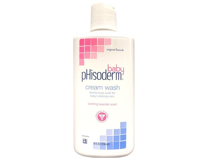 pHisoderm Baby Tear-Free Cream Wash 8 oz (Pack of 6)