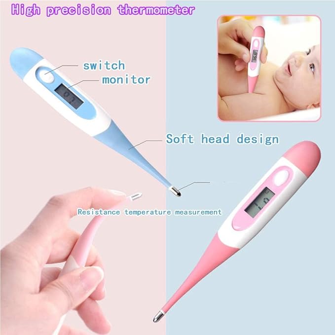 ZELINYE Baby Grooming kit Set Infant Baby Grooming Tools Newborn Manicure Set Baby Healthcare Nail Clippers Hairbrush Tool Set(13PCS)