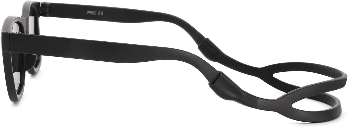 COASION Bendable Flexible Polarized Newborn Baby Sunglasses with Silicon Strap for Infant Boys Girls Age 0-12 Months CA9042
