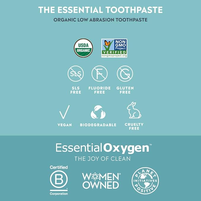 BR Organic Low Abrasion Toothpaste Wintergreen