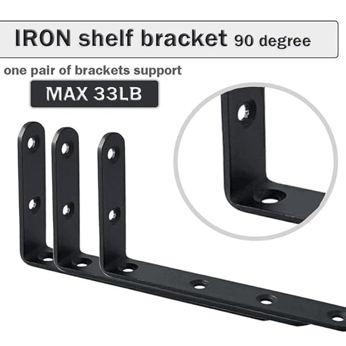 Furniture Anchors Small Aesthetic Earthquake Straps for Furniture Dresser Wall Anti-Tip Furniture Safety Anchor to Childproof and Babyproof Your Home Holds Up to 500 Pound (Black, 4.8 in)