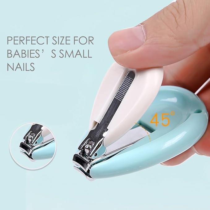 Steady Grip Baby Nail Clippers,Toddler Nail Clippers,Beetle Shape