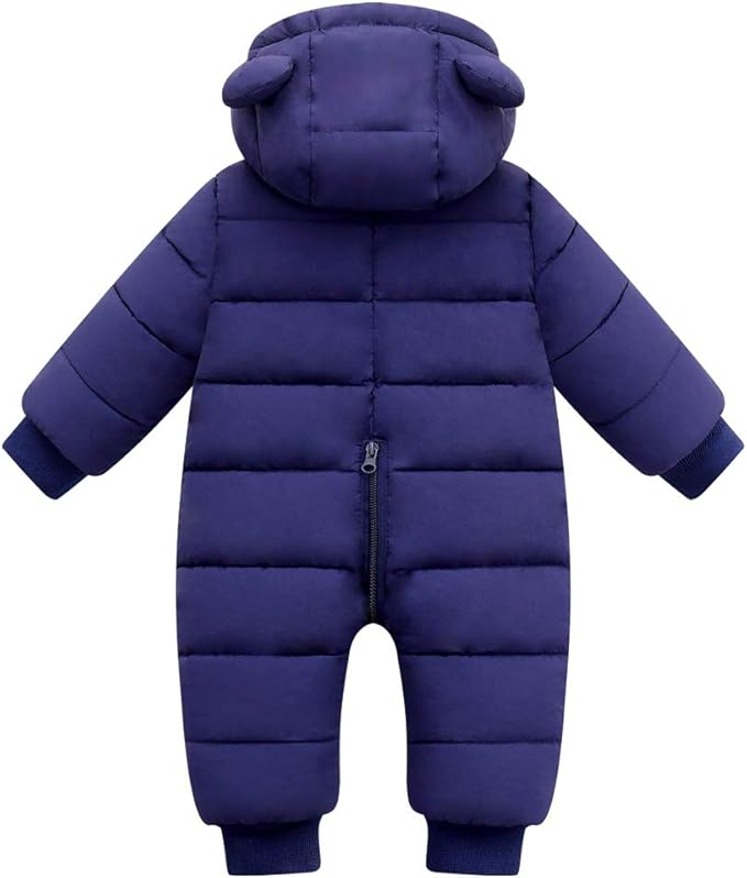 Cute Baby Boys Snowsuit New Born baby girls Winter Coat Toddler Clothes