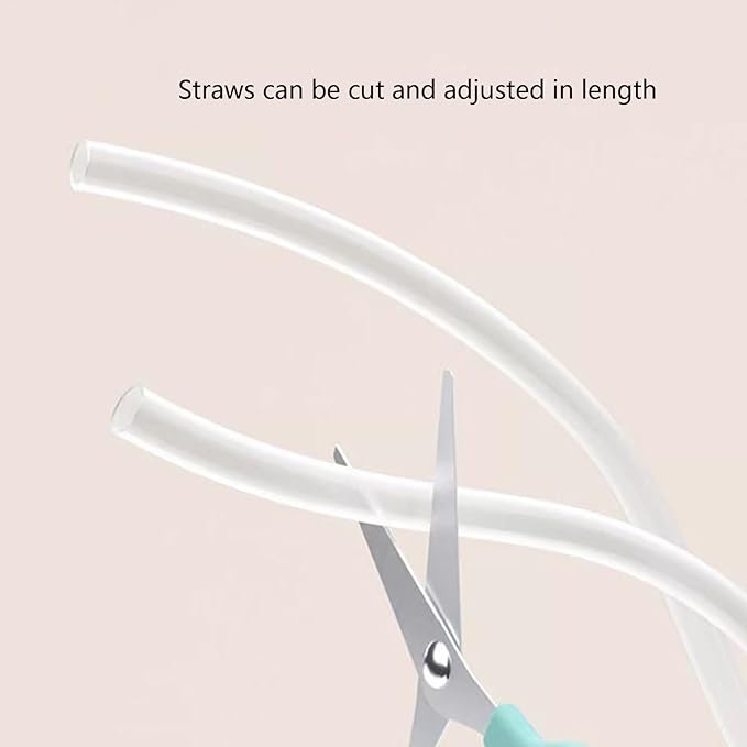 Baby Nasal Cannula with Nose Clip - Anti-Reflux Blue Oxygen Tube for Newborns, Infant Oxygen Therapy & Respiratory Care