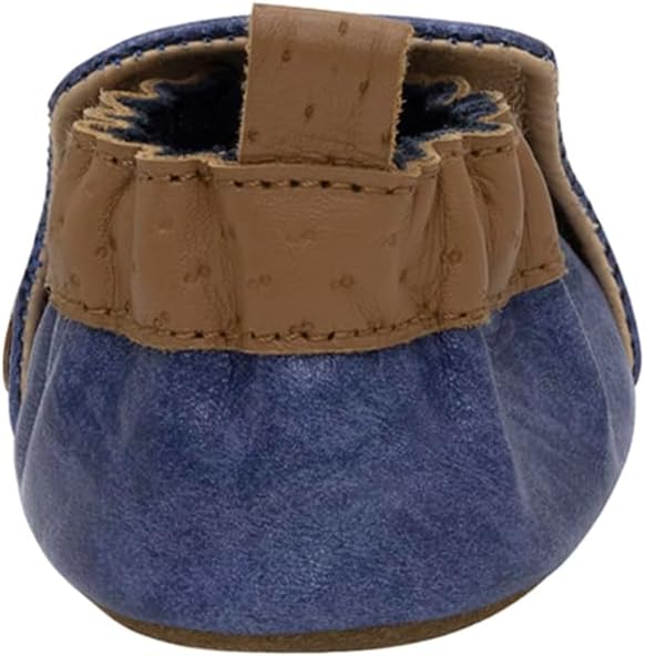 Robeez Baby Boys and Unisex Soft Soles Slip-Resistant Crib Shoes Slippers Moccasins for Infant and Toddler, 0-24 Months