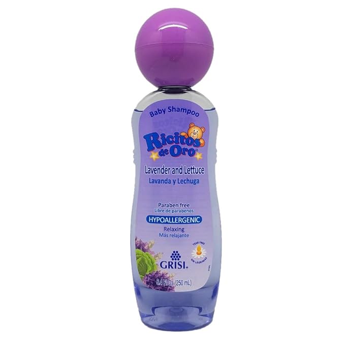 Ricitos de Oro Lavender Baby Shampoo - Para Bebe 8.45 Oz (MZ-22719)