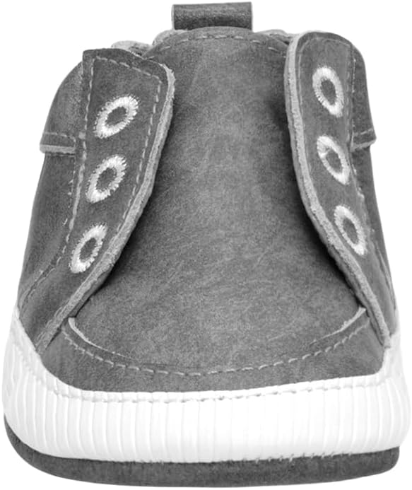 Robeez Baby Boys and Unisex Soft Soles Slip-Resistant Crib Shoes Slippers Moccasins for Infant and Toddler, 0-24 Months