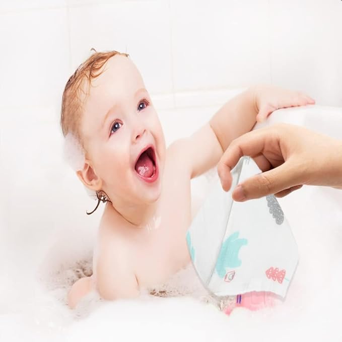 norinori Baby Msulin Washcloths Newborn Face Towel - Baby Muslin Burp Cloths 10Pack Soft Absorbent Natural Cotton Wash Towel 10"X10" Baby Bath Towels Wipes Baby Registry as Shower