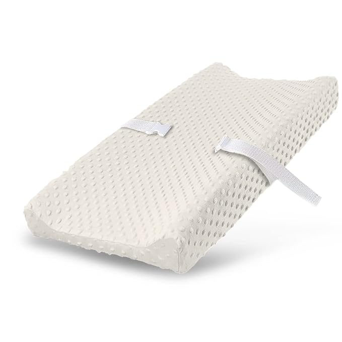 Changing Pad Covers, Unisex Diaper Soft Plush Change Table Sheets for Baby Girls and Boys - Fit 32"/34'' x 16" Pad (Pristine)