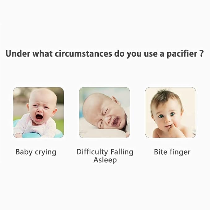 Funny Baby Pacifiers,Kissable Mustache Pacifiers, Toddlers Cutes Pacifiers, BPA Free