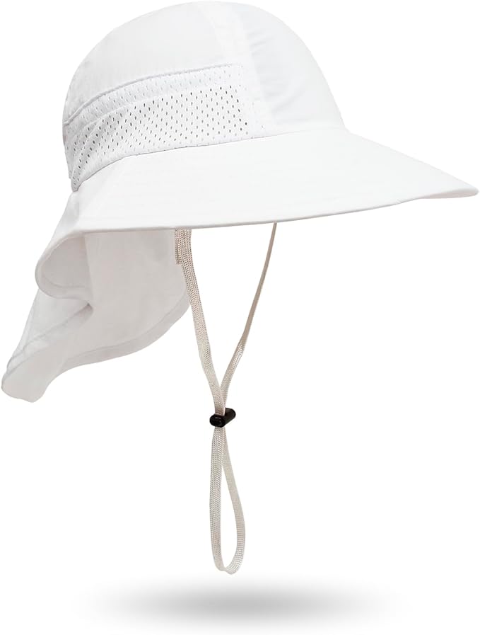 Baby Sun Hat UPF 50+ Toddler Wide Brim Beach Hats for Boys Girls 0-6 Years