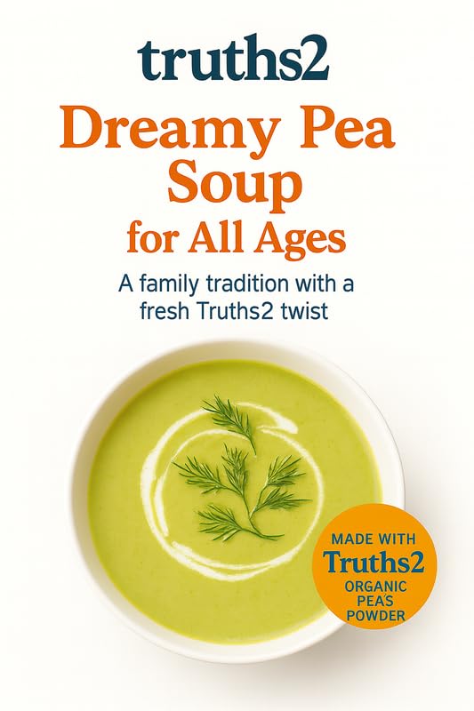 Organic Freeze-Dried Peas Food Powder, Stage 1 Baby Puree Mix for Infants & Toddlers, Organic Powder for Early Veggie Introduction & Family Meals