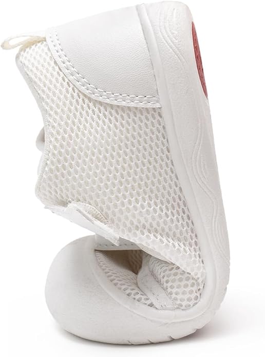 Toddler Shoes Boys Girls Non-Slip Infant Sneaker Rubber Sole Baby Crib First Walker Shoes