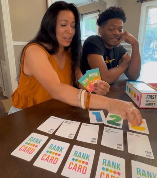 FIRST TO WORST Party Game + After Dark Set – Adult Card Game About How Your Friends and Family Rank Things | Funny Ranking & Guessing Board Game for Friends, Game Nights, Parties & Fun Gift Ideas