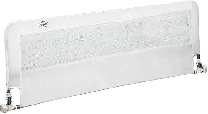 Regalo Hideaway 54-Inch Extra Long Bed Rail Guard, with Reinforced Anchor Safety System, 54” L x 20” H, For ages 2 - 5 years