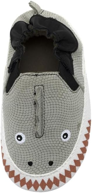 Robeez Baby Boys and Unisex Soft Soles Slip-Resistant Crib Shoes Slippers Moccasins for Infant and Toddler, 0-24 Months