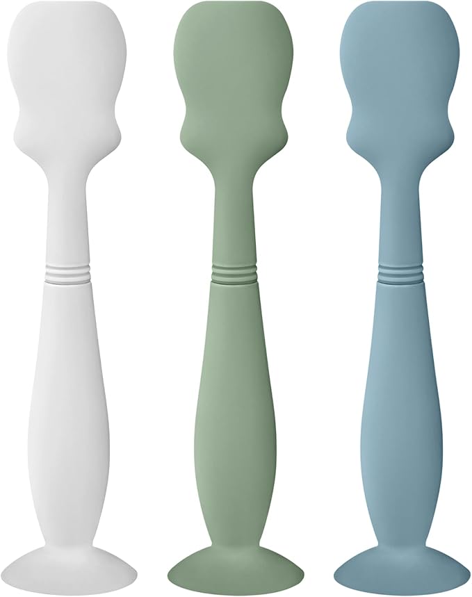 3 Pack Baby Diaper Cream Brush, Diaper Cream Spatula Applicator Silicone Baby Butt Paste Spatula for Babies, Newborn (3Packs, Color 1)