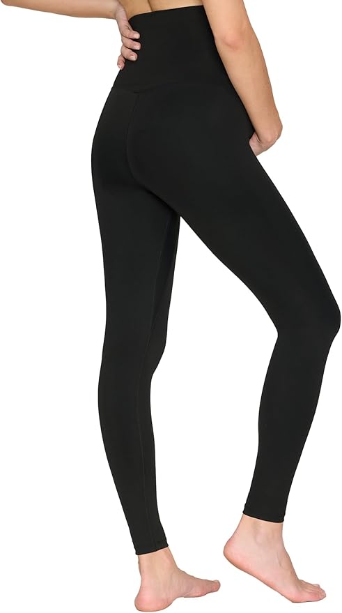 Maternity Leggings Over The Belly - Pregnancy Yoga Pants Soft Workout Leggings