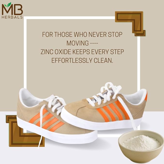 MB Herbals Zinc Oxide Powder 3.5 oz | Uncoated & Non-Nano | For DIY Sunscreen Lotion & Cream