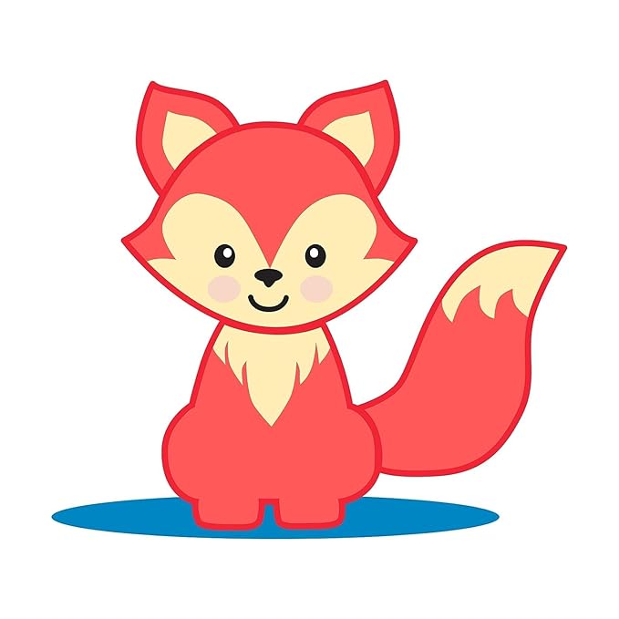 Dr. Brown's Learning Loop Silicone Ring Teether, Fox - 3m+