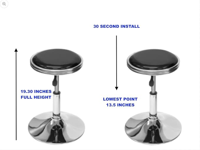 Full Size Commercial Grade Cocktail Arcade Machine 4500 Games Lift Up/Tilt Screen 26.5 Screen Tempered Glass 2 Stools Included 5 Year Warranty Black