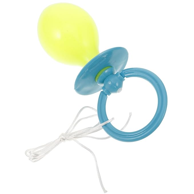 IMIKEYA Halloween Oversized Pacifier for Cosplay Party Decoration, Funny Photo Booth Prop Large Pacifier Novelty Costume Accessory Jumbo Pacifier B
