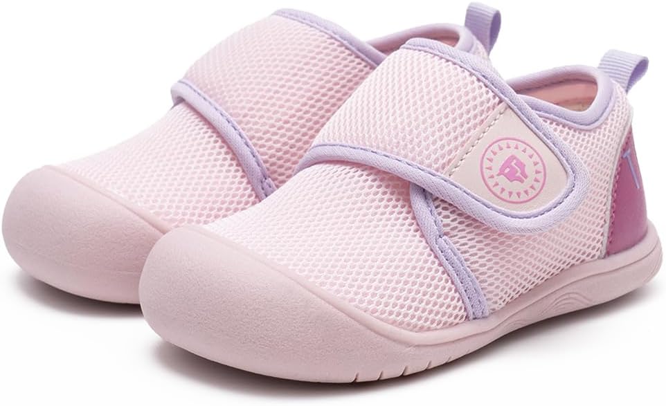 Toddler Shoes Boys Girls Non-Slip Infant Sneaker Rubber Sole Baby Crib First Walker Shoes