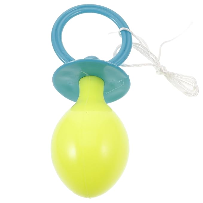 IMIKEYA Halloween Oversized Pacifier for Cosplay Party Decoration, Funny Photo Booth Prop Large Pacifier Novelty Costume Accessory Jumbo Pacifier B