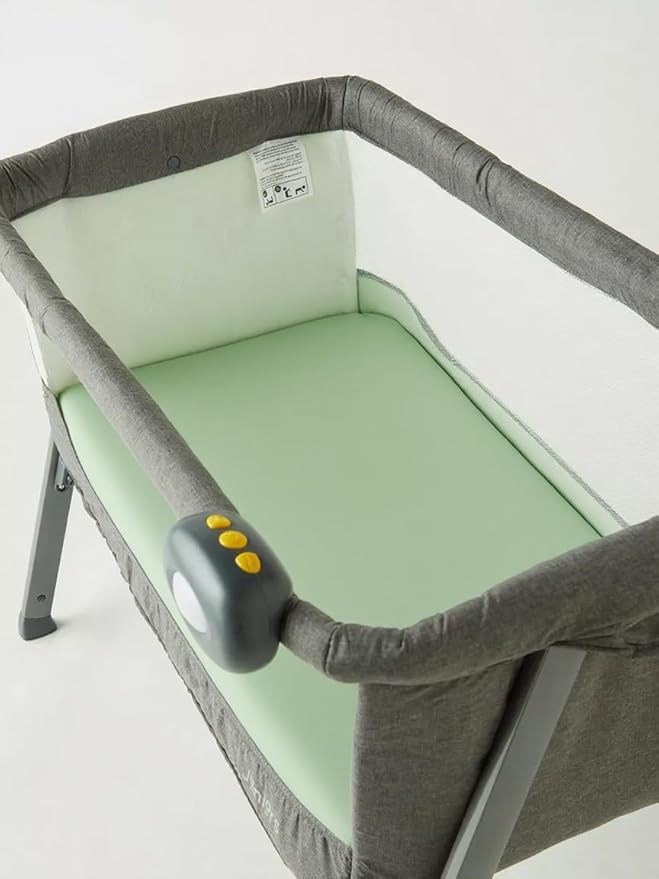 TL Care 100% Natural Cotton Jersey Knit 18" x 36" Cradle/Bassinet Sheet - Fitted, Celery, Soft Breathable, for Boys and Girls