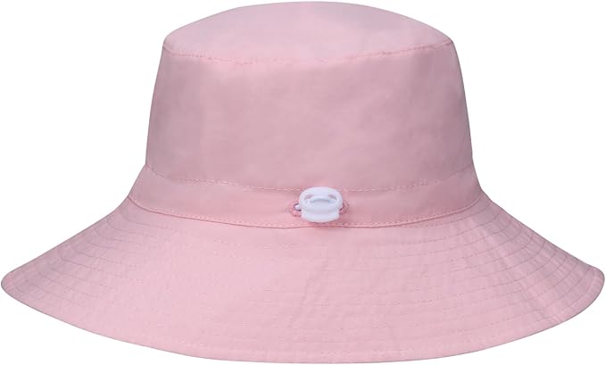 MaxNova Baby Sun Hat Smile Face UPF 50+ Toddler Bucket Hat for Boys Girls 0-7 Years