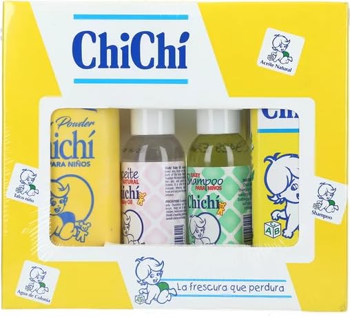 E de B Chichi Kit (Baby Cologne 8oz + Baby Powder 8oz + Baby Oil 4oz + Baby Shampoo 4oz)