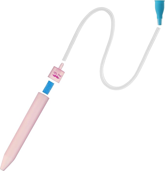 Mr. Pen Baby Nasal Aspirator with 3 Extra Hygiene Filters, Pink, Nasal Suction for Baby