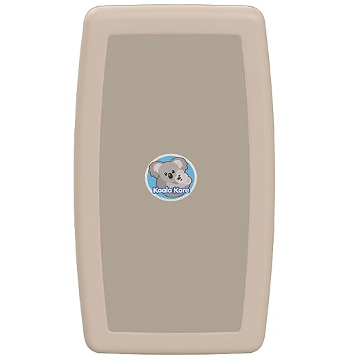 Koala Kare Surface-Mounted Vertical Baby Changing Station, Model KB301-00 (Beige)