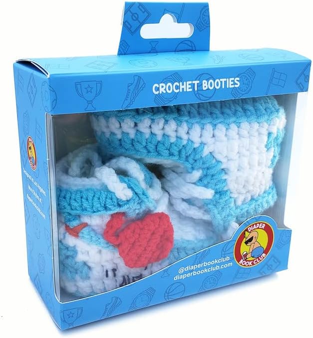 Diaper Book Club Baby Sneakers Crochet Hypebeast Shoes for Toddler Sneakerheads, Soft Booties for Boys & Girls, Designer Kids Fashion, Breathable & Comfortable Children's Kicks
