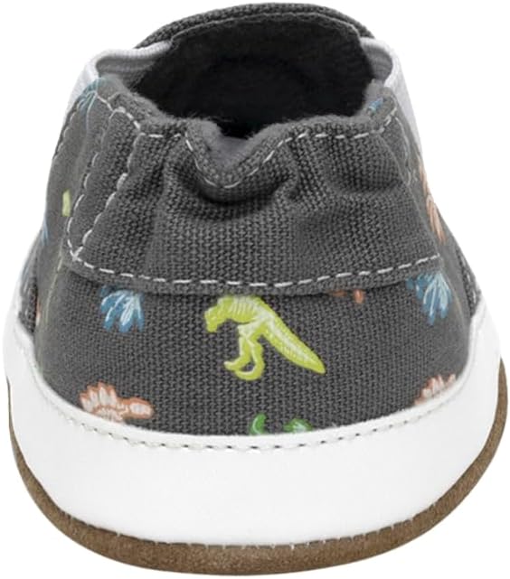Robeez Baby Boys and Unisex Soft Soles Slip-Resistant Crib Shoes Slippers Moccasins for Infant and Toddler, 0-24 Months