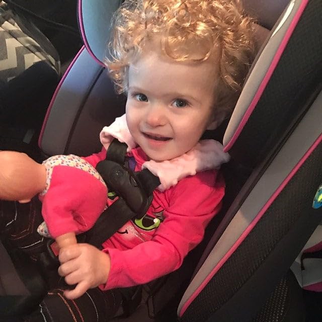 Baby Car Seat Neck Cover, Car Seat Strap Cover, Seat Belt Cushions Pads, Shoulder Strap Protectors, Reversible Pram Harness Covers in Minky Floral, Baby Neck Pad Protector