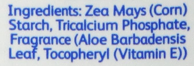Johnson's Aloe Vitamin E Powder 1.5 oz Pack, Pure Cornstarch, 4.5 Ounce, (Pack of 3)
